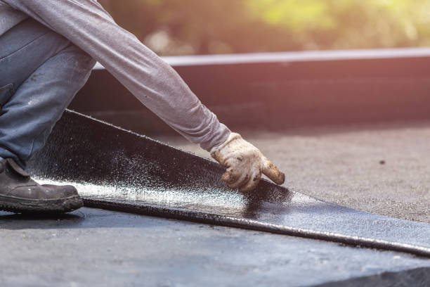Professional Waterproofing technician working in Little Ferry, NJ